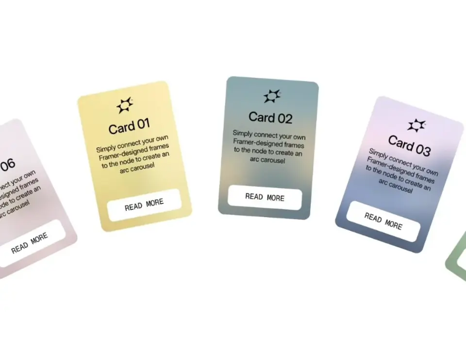 UI Card Carousel