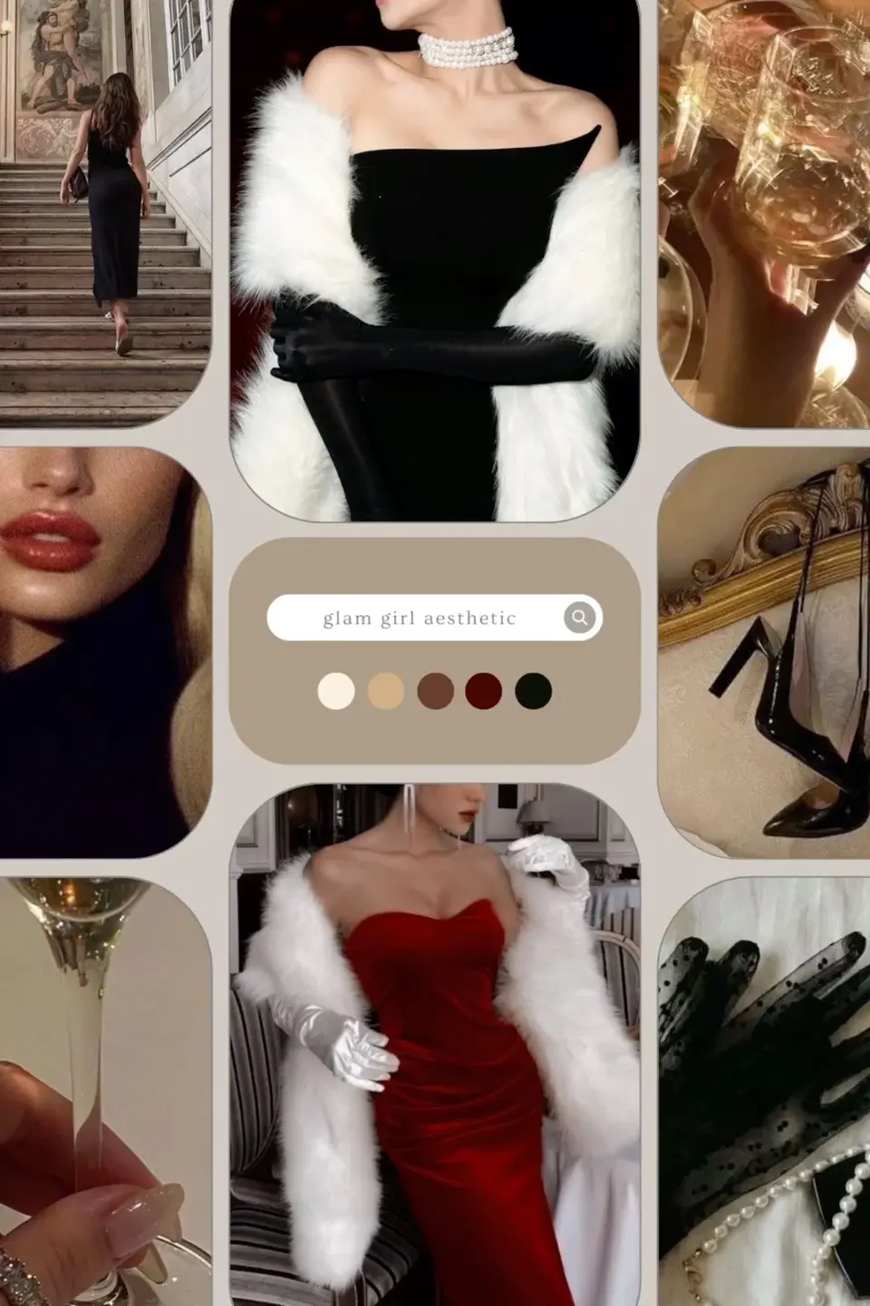 Glam Girl Aesthetic