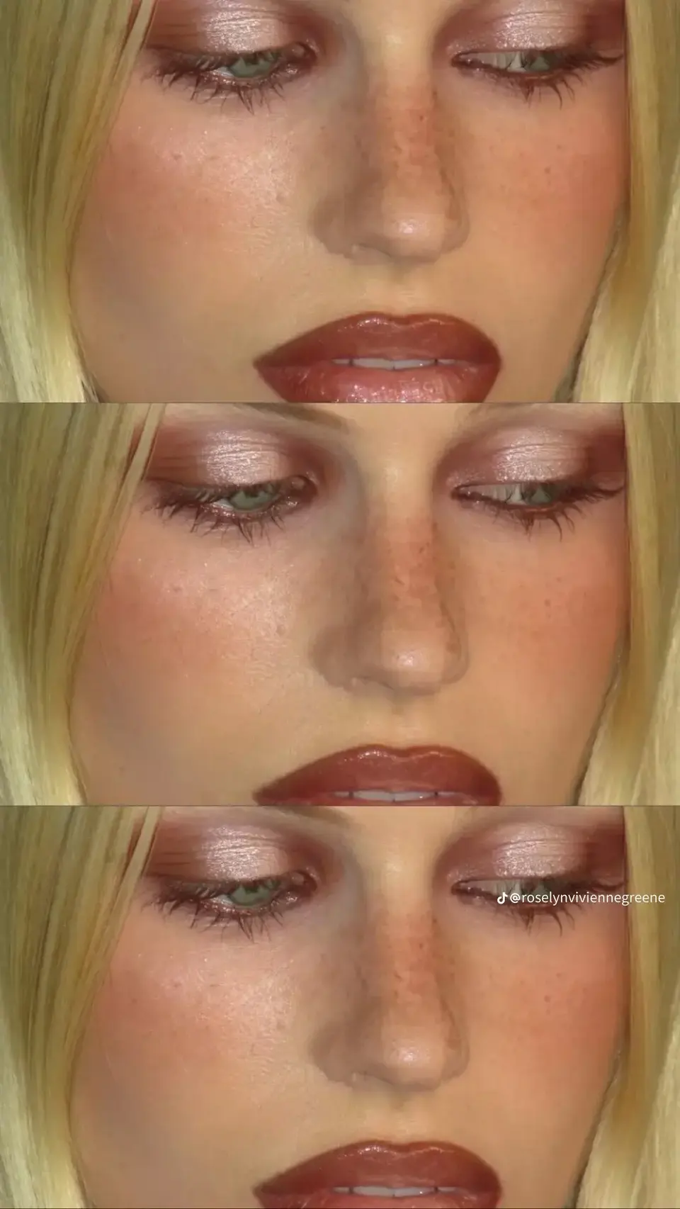 Shimmer Eyes Glossy Lips