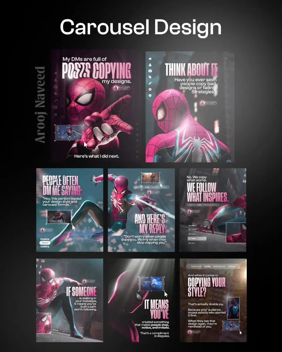 Spider-Man Poster Carousel
