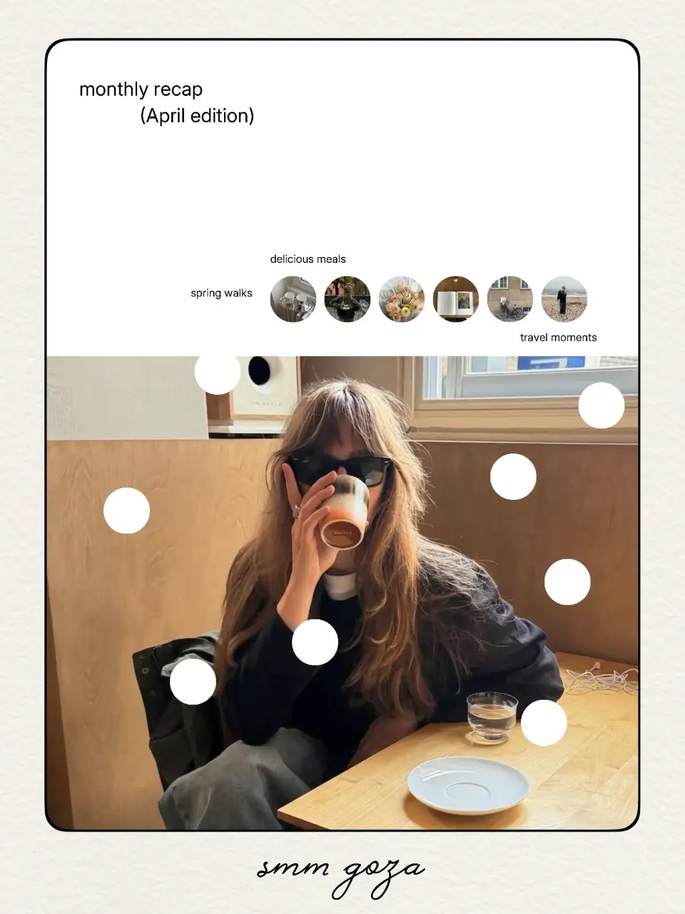 Coffee Drink Carousel Layout