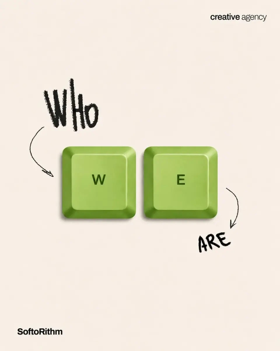 Smm design two green keys words who written cursive writing we