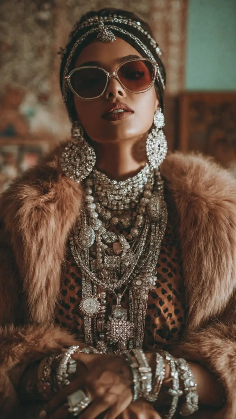 Crystal Layers Fur